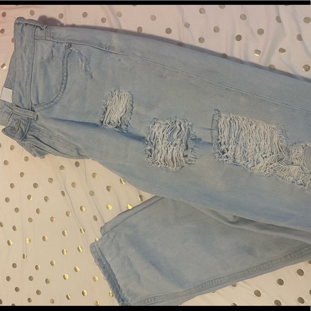 Boyfriend light wash jeans